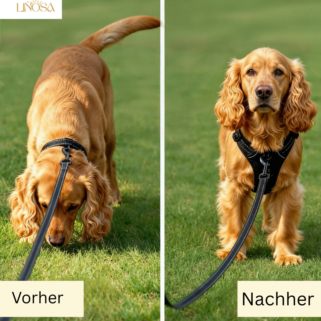 PfotenSanft™ Entlastungs- & Anti-Zieh-Geschirr