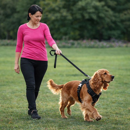 PfotenSanft™ Entlastungs- & Anti-Zieh-Geschirr