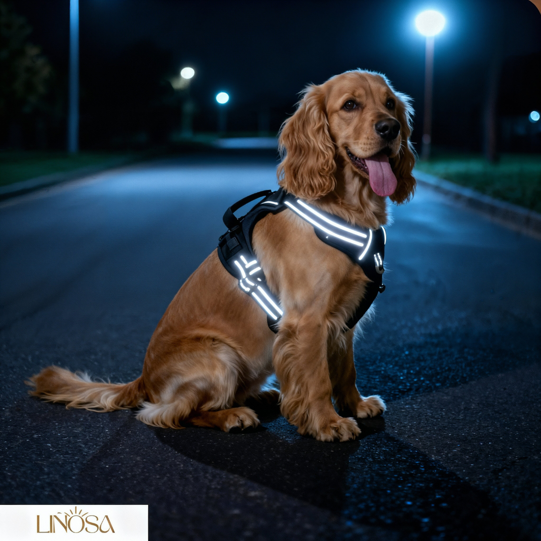 PfotenSanft™ Entlastungs- & Anti-Zieh-Geschirr